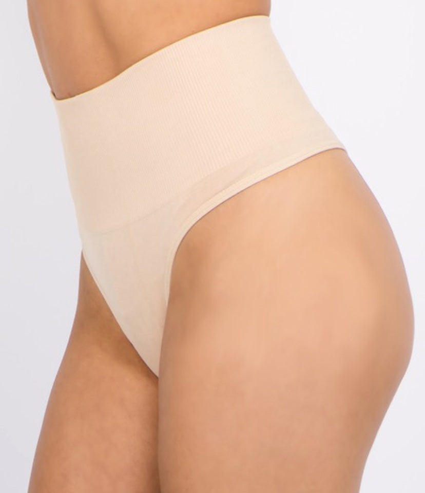 High Waisted Tummy Control Shapewear (Thong) – EM Luxe Label